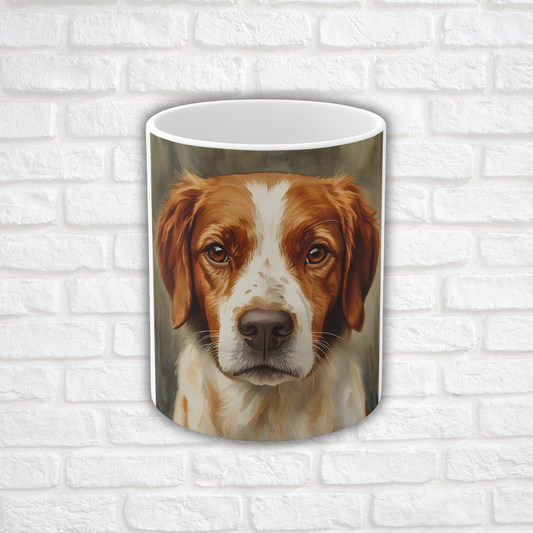 Brittany Coffee Mug | Dog Lover Gift | Stylish Ceramic Mug with Brittany Spaniel Art
