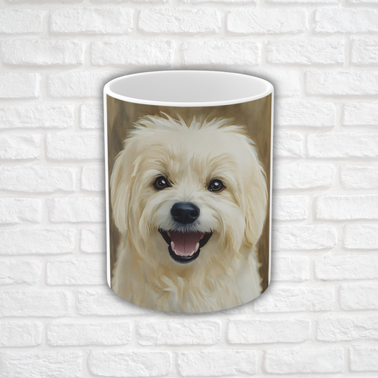 Coton de Tulear Coffee Mug – Adorable Watercolor Dog Lover Gift