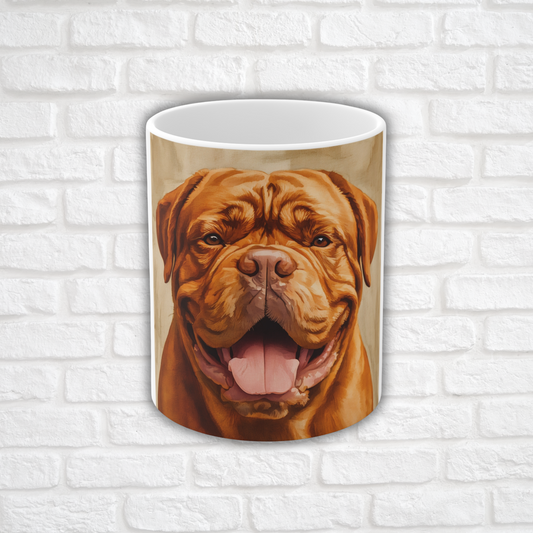Watercolor Dogue de Bordeaux Gifts | French Mastiff Mugs, Bags & Home Décor