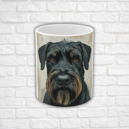 Giant Schnauzer Coffee Mug – Watercolor Dog Lover Gift