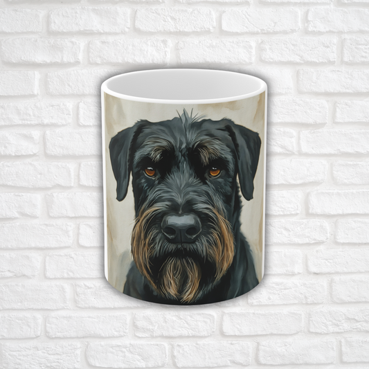 Giant Schnauzer Coffee Mug – Watercolor Dog Lover Gift