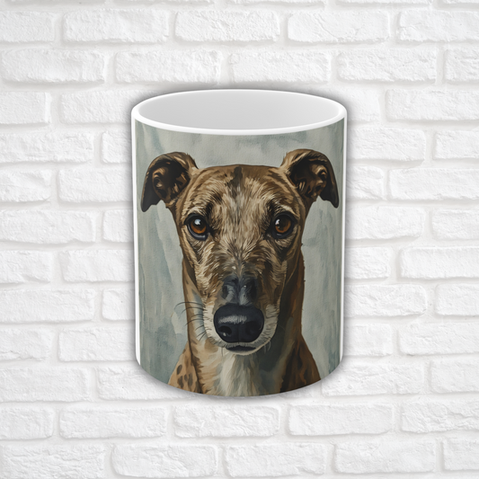 Greyhound Coffee Mug | Sleek Dog Lover Gift | 11 oz Ceramic Mug with C Handle