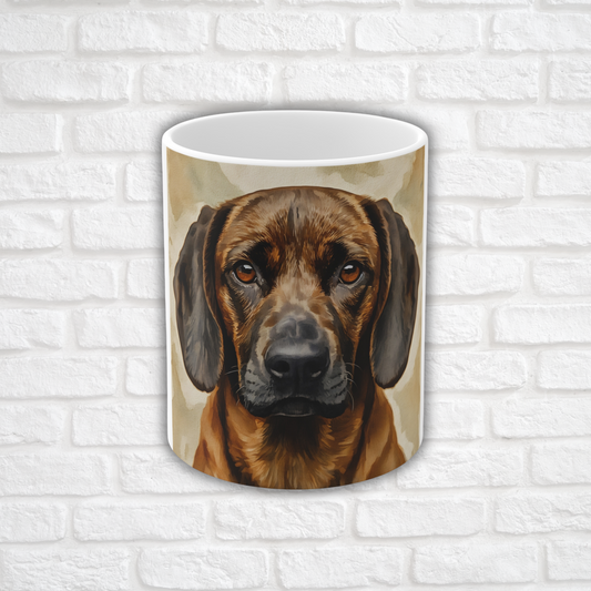 Hanoverian Scenthound Coffee Mug | 11 oz Ceramic Mug for Rare Dog Lovers