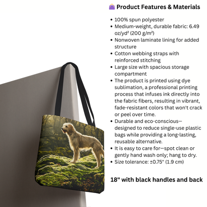 Irish Wolfhound Tote Bag – Gentle Giant Dog Lover Gift