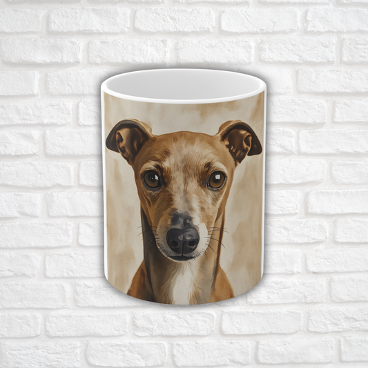 Italian Greyhound 11oz Ceramic Coffee Mug – Elegant & Playful Dog Lover Gift