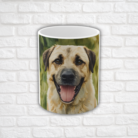 Kangal Shepherd Dog 11oz Ceramic Coffee Mug – Powerful & Protective Dog Lover Gift