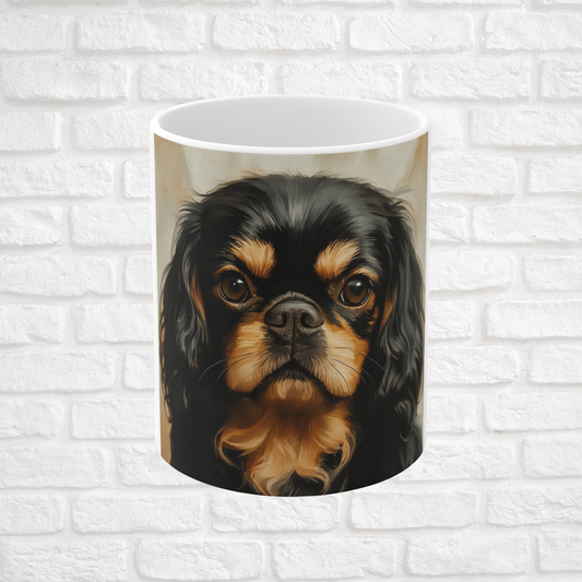 King Charles Spaniel Coffee Mug | 11oz Ceramic Dog Lover Gift with C-Handle