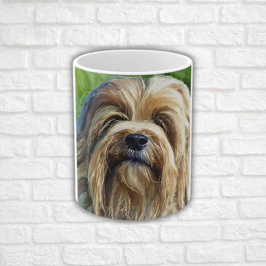 Löwchen Coffee Mug | 11oz Ceramic “Little Lion Dog” Breed Cup