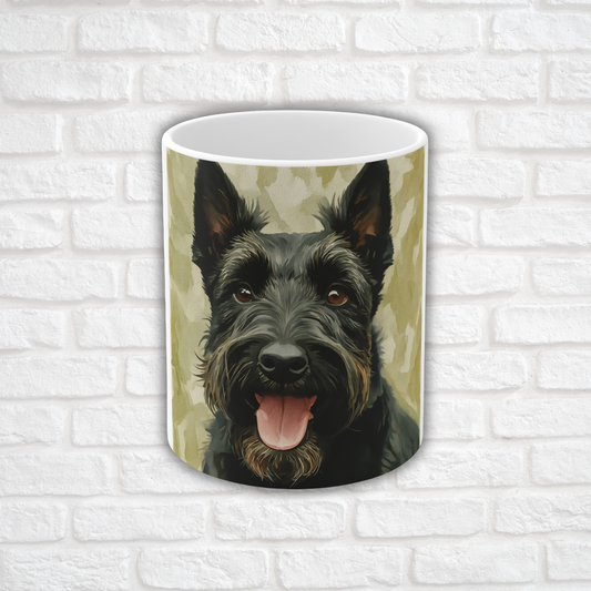Scottish Terrier Coffee Mug – Classic Dog Lover Gift – Watercolor Scottie Art