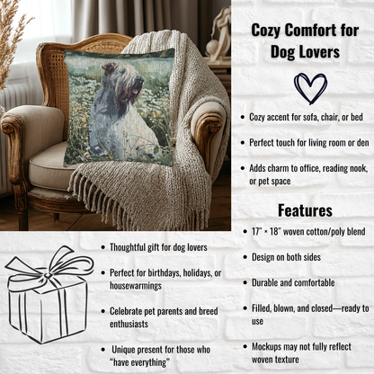 Soft-Coated Wheaten Terrier Decorative Pillow – Dog Lover Home Décor
