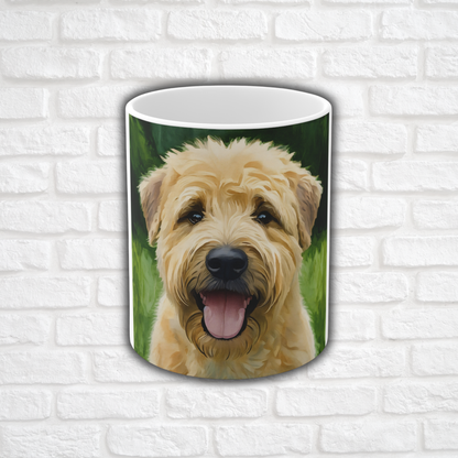 Soft-Coated Wheaten Terrier Coffee Mug – Watercolor Dog Lover Gift