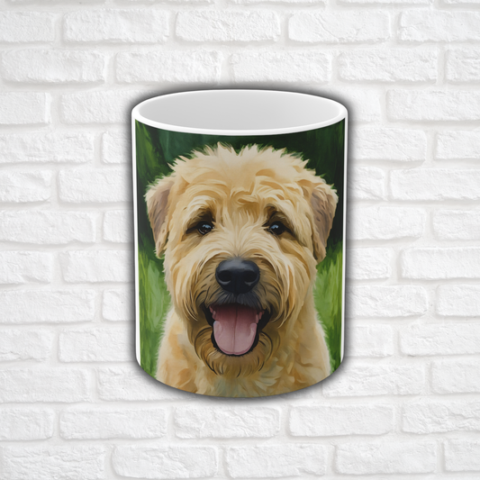 Soft-Coated Wheaten Terrier Coffee Mug – Watercolor Dog Lover Gift