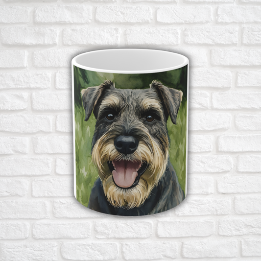 Standard Schnauzer Coffee Mug – Watercolor Dog Lover Gift