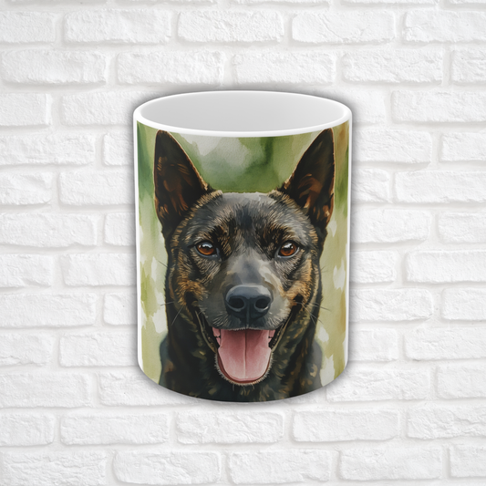 Taiwan Dog Coffee Mug – Watercolor Dog Lover Gift