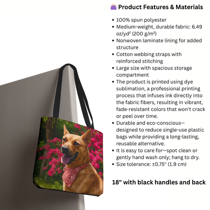 Taiwan Dog Tote Bag – Watercolor Rare Breed Gift