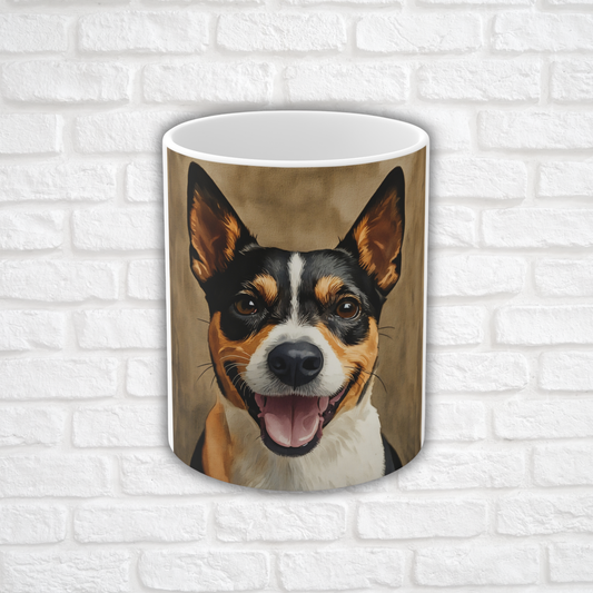 Teddy Roosevelt Terrier Coffee Mug – Watercolor Dog Lover Gift