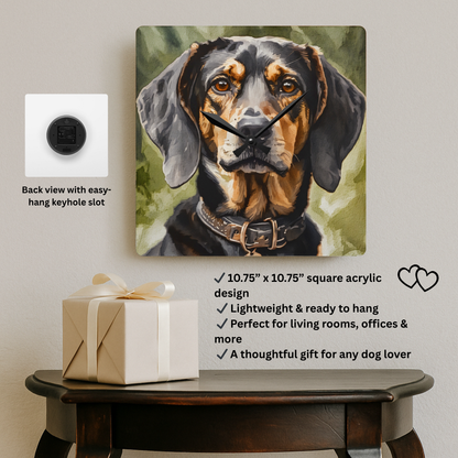 Transylvanian Hound Wall Clock – Watercolor Rare Dog Breed Gift