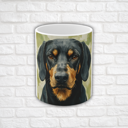 Transylvanian Hound Coffee Mug – Watercolor Dog Lover Gift