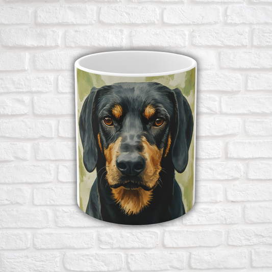 Transylvanian Hound Coffee Mug – Watercolor Dog Lover Gift