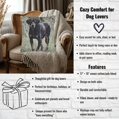 Transylvanian Hound Decorative Pillow – Rare Hound Home Décor Gift