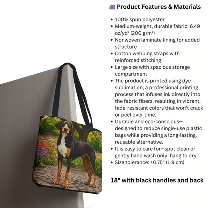 Transylvanian Hound Tote Bag – Watercolor Rare Dog Breed Gift