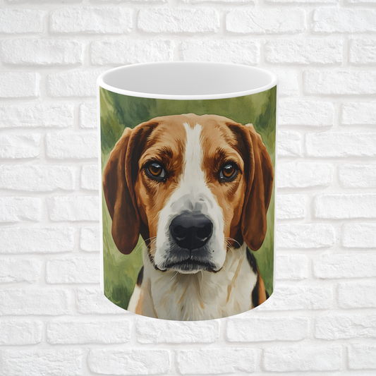 Treeing Walker Coonhound Coffee Mug – Bold Dog Lover Gift – Classic Breed Portrait