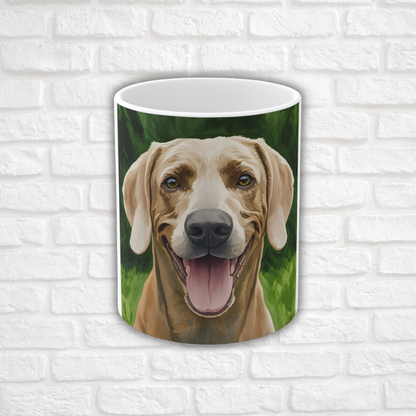 Weimaraner Coffee Mug – Elegant Dog Lover Gift – Classic Breed Design
