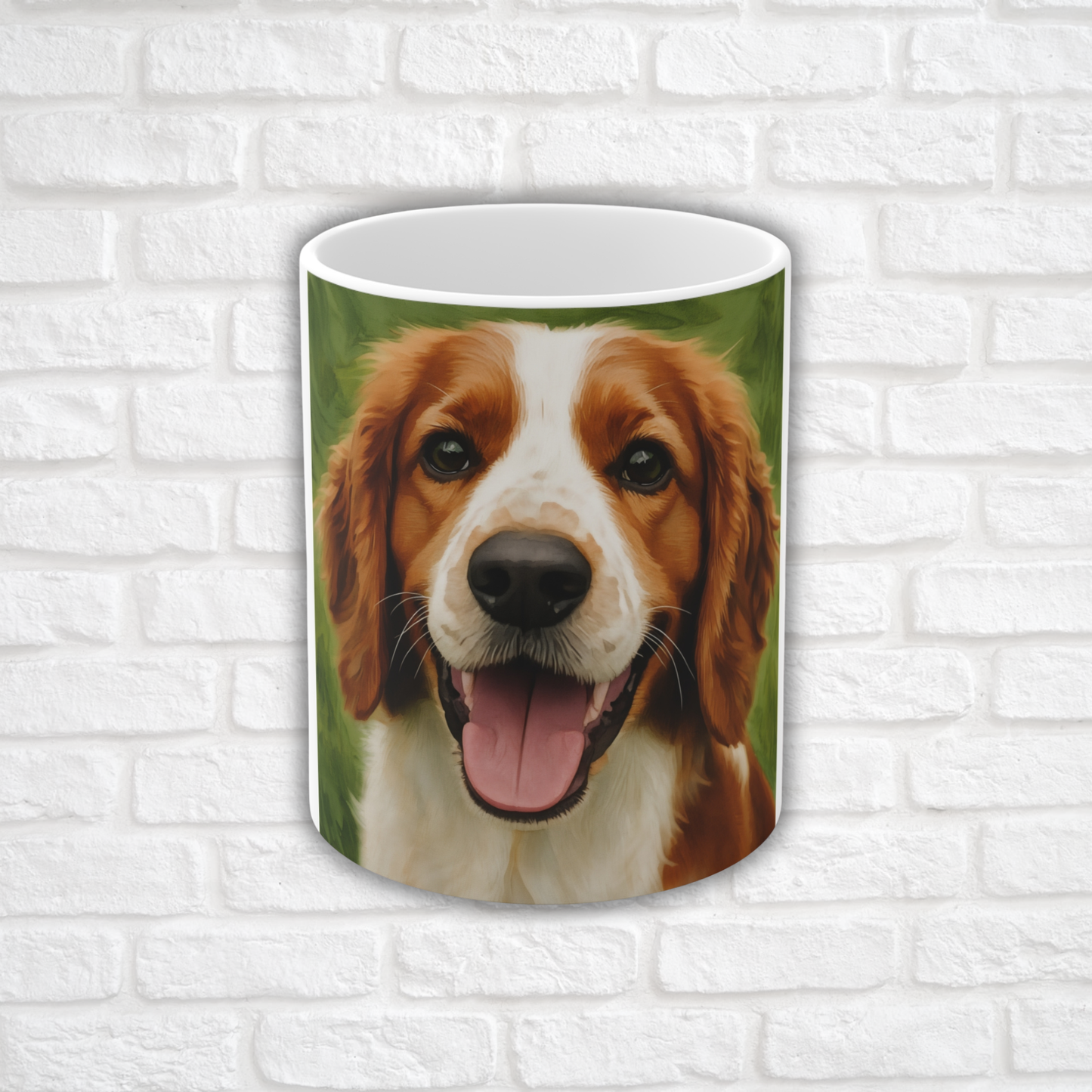 Welsh Springer Spaniel Coffee Mug – Dog Lover Gift – Artistic Spaniel Design