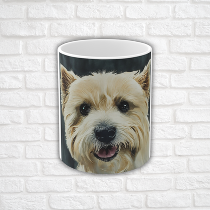 West Highland White Terrier Coffee Mug – Cute Dog Lover Gift – Classic Westie Design